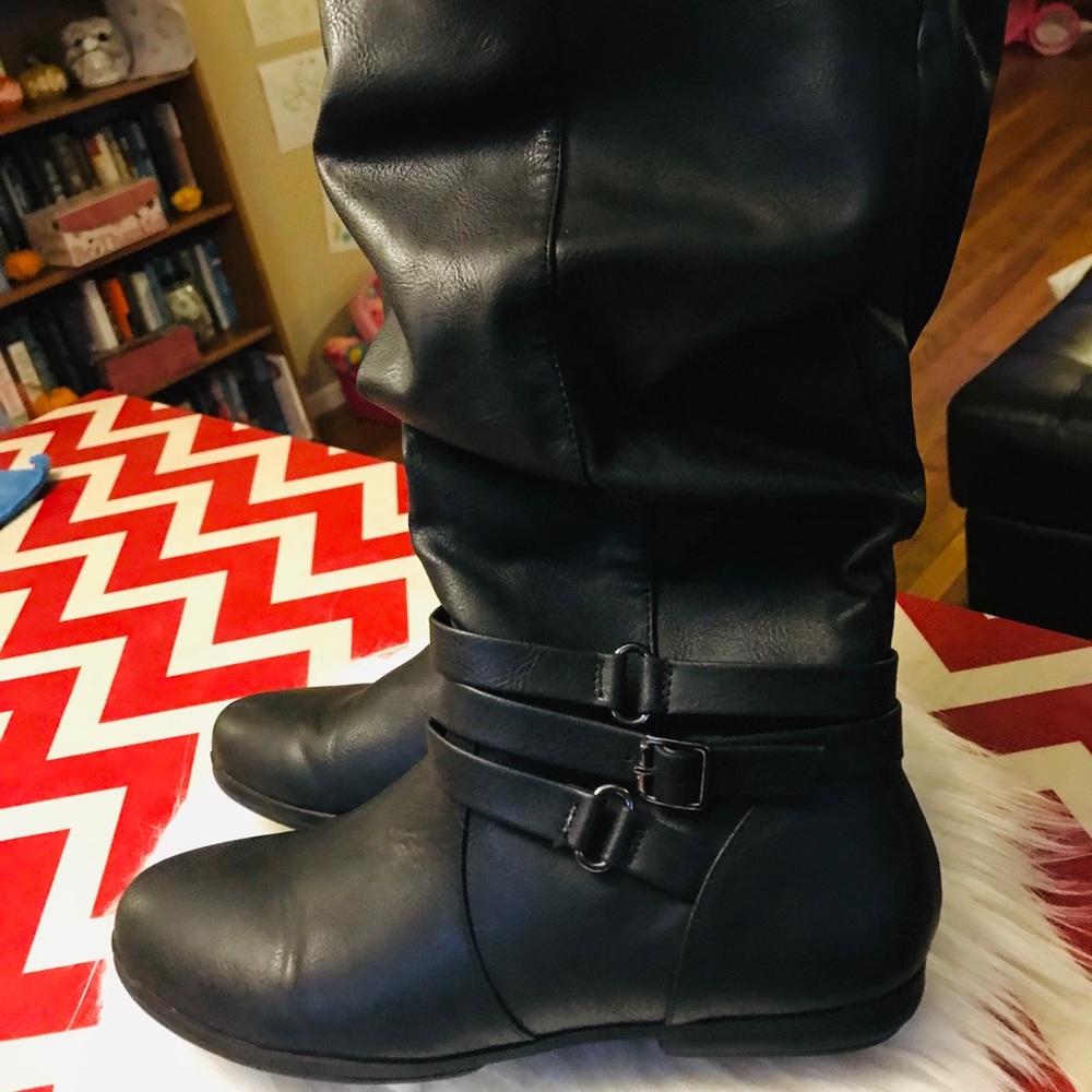 Sonoma Black Leather Boots